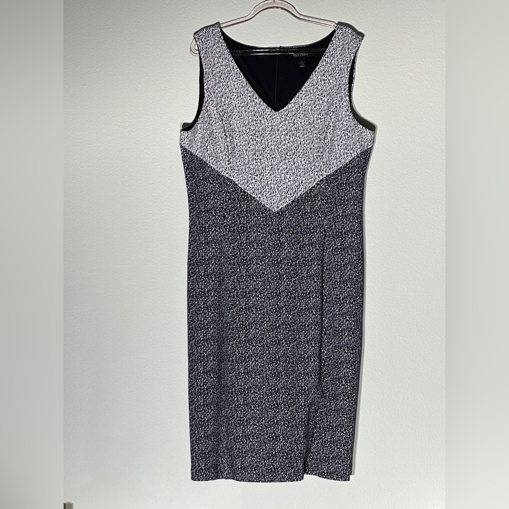 White House Black Market stretch sheath dress, size 14